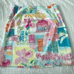 Lilly Pulitzer Palace Patch skirt